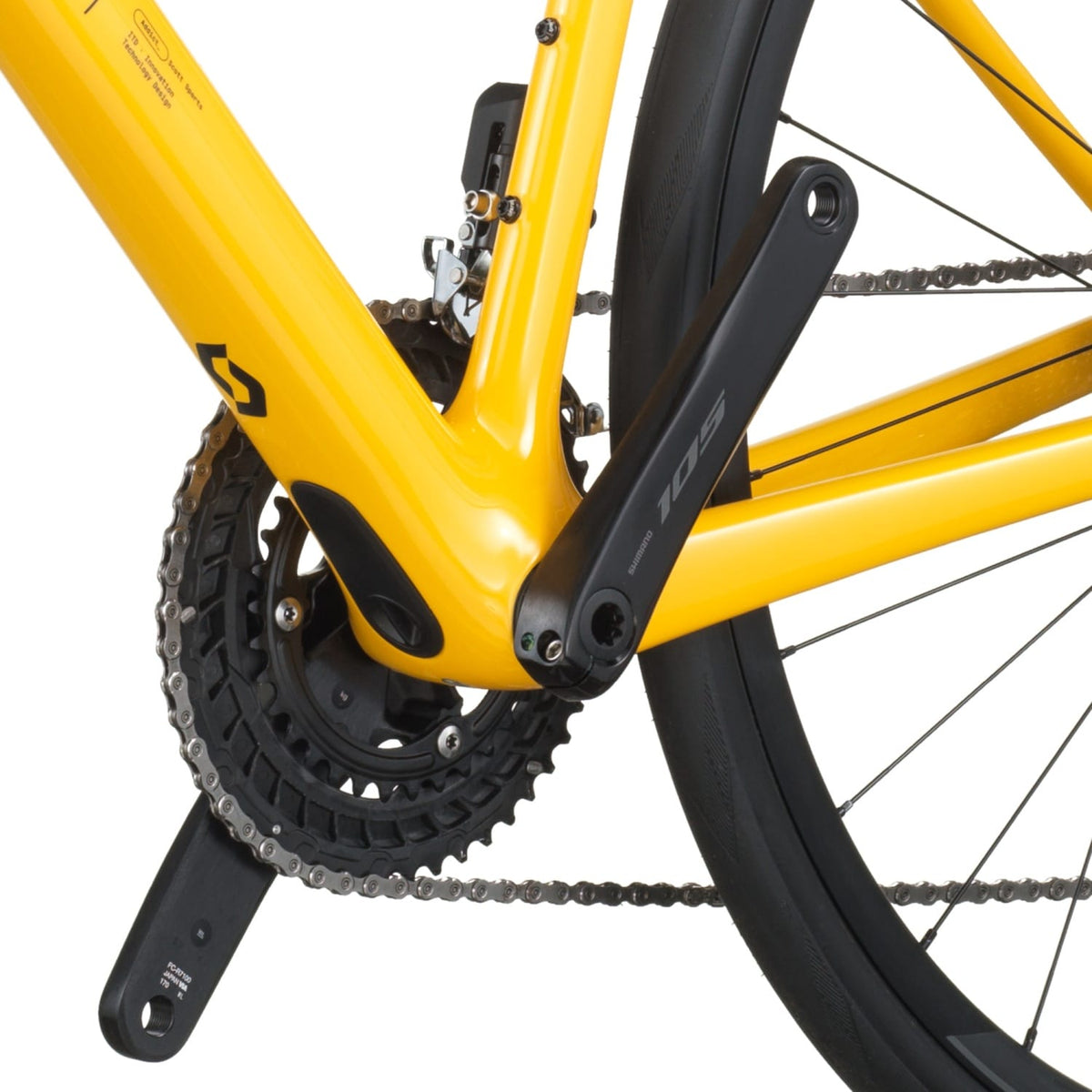 Bicicletas Carretera Scott Addict 40 2026 Vivid Yellow #6