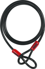 Abus Cobra 10/200 Ocelové lankové zámek Černý