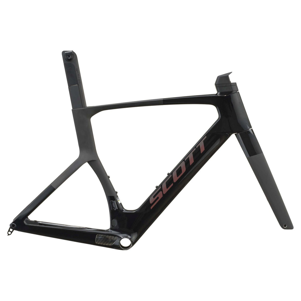 Cuadros Bicicleta Carretera Cuadro Scott Foil RC Ultimate 2027 Piano Black/Carbon Black #2