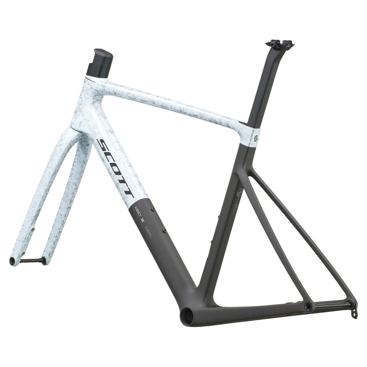 Cuadros Bicicleta Carretera Cuadro Scott Addict RC Pro 2027 Rush White/Carbon Black #3