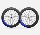 Oquo Juego Ruedas Carretera RA80LTD CS Sram XDR Metallic Cobalt Blue Matt