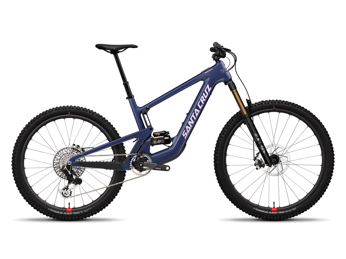 Bicicletas Eléctricas eTrail Santa Cruz Heckler SL XX AXS RSV 2025 Matte Dark Blue