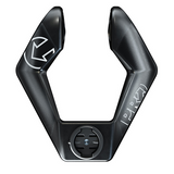 Acople Řídítka PRO Compact Carbon Držák Ciclocomputador 31.8mm Černá