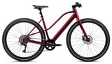 Kola Elektrická eUrbanas Orbea Vibe Mid H30 2024 Metallic Burgundy Red Gloss