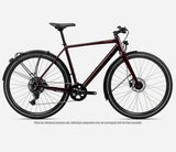 Kola Urbanas Orbea Vector 25 Eq 2026 Metallic Burgundy Red Gloss