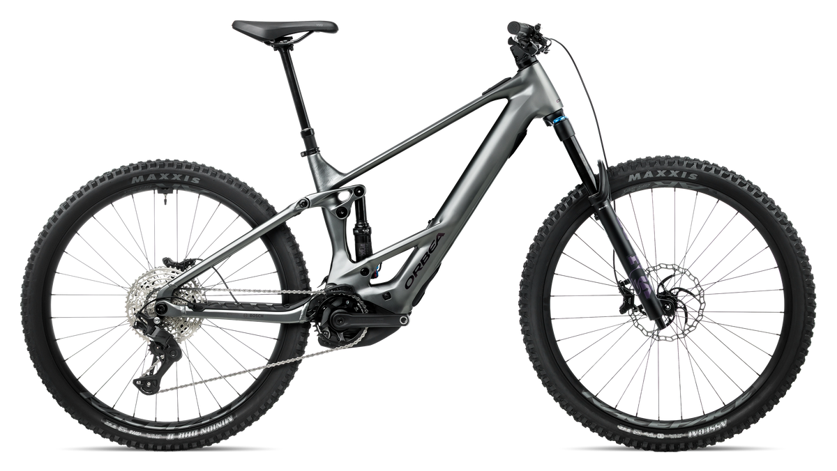 Bicicletas Eléctricas eEnduro Orbea Wild TR H10 2027 Titanium Grey Matt/Fantasy Purple Gloss