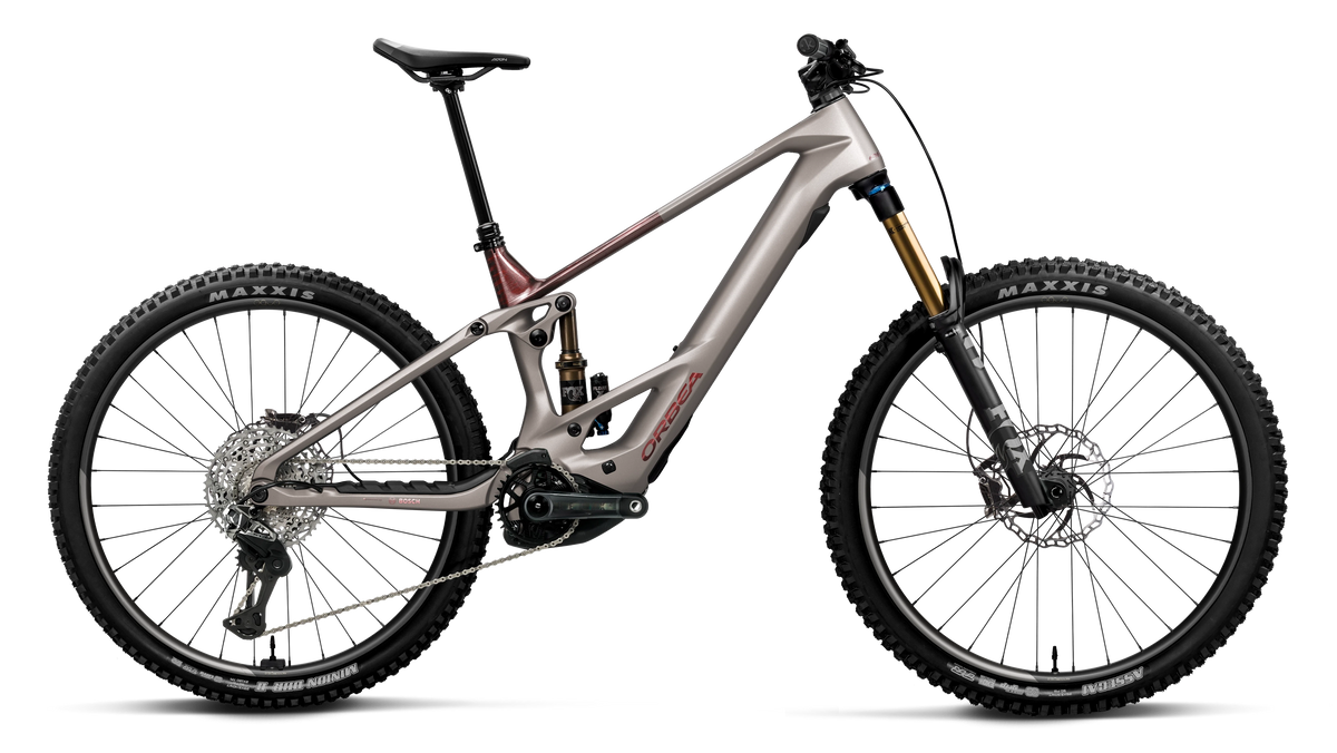 Bicicletas Eléctricas eEnduro Orbea Wild TR M-TEAM 2027 Desert Rose Matt/Burning Ashes C. View Gloss