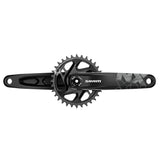 Sada Kliky/Převodník Sram NX X-Sync 2 Eagle Dub Fatbike 4" DM 30d 11/12v Bez Misky 175mm Černá
