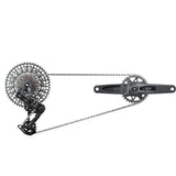 Grupo Electrónico Sram GX T-Type Eagle AXS Wide DUB POD Direct Mount 175mm 32d 1x12v Černá