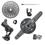 Grupo Electrónico Sram GX T-Type Eagle E-MTB AXS POD Brose ISIS 160mm 36d 1x12v Černá
