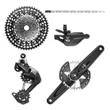 Grupo Sram Eagle 90 DUB Direct Mount 165mm 32d Černá