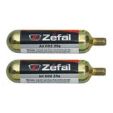 Blister 2 Zefal CO2 25g Závitové Cartridge
