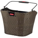 Klickfix Braided Front Basket Without Adapter 16L Bronze