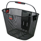 Klickfix Fine Mesh přední košík bez adaptéru 16L černý