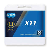 KMC X11 Řetěz 118 Článků 11s Silver/Black