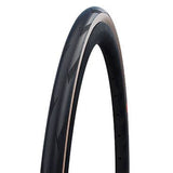 Cubierta Schwalbe Pro One HS493 Evolution V-Guard Addix Race Tubeless Plegable Negro/Translúcido