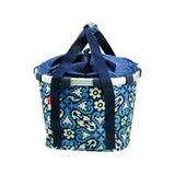 Klickfix Floral 1 Řídítkový Brašna 15L 35x28x26cm Modrá