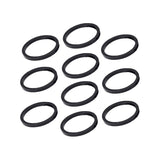 Deda Sada Distančních Podložek Řídítek 1-1/8" 3mm 10 ks Černý Hliník