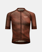 Dres Rukáv Krátký Pas Normal Studios Mechanism Pánské AOP Light brown