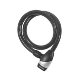 Lankový zámek OXC Hoop 15 0.8mx15mm černý