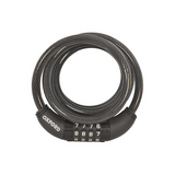 Lankový zámek OXC CombiCoil10 10x1500mm černý