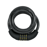 Lankový zámek Oxford Combi Coil12 1.5mx12mm černý